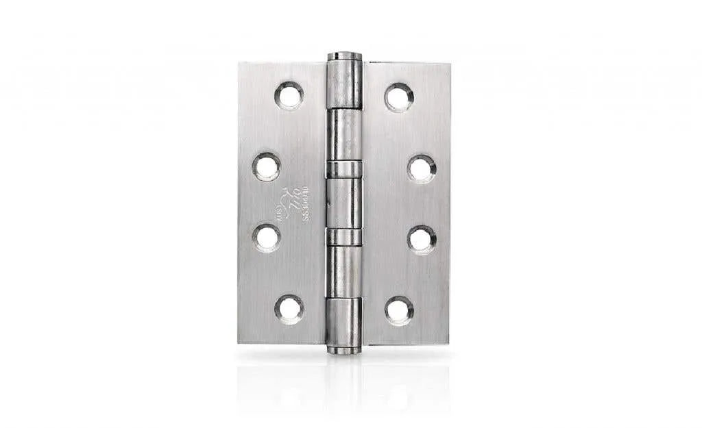 Trio Door Butt Hinge Architectural Ball Bearing 100 x 75 x 2.5mm