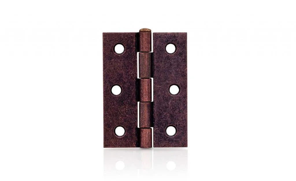 Trio Door Butt Hinge Fixed Pin Florentine Bronze 70 x 50 x 1.6mm