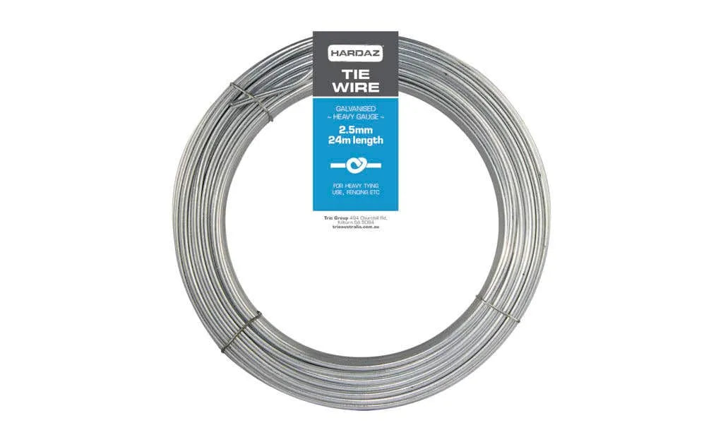 Trio Hardaz Tie Wire Galvanised 2.50mm x 24m