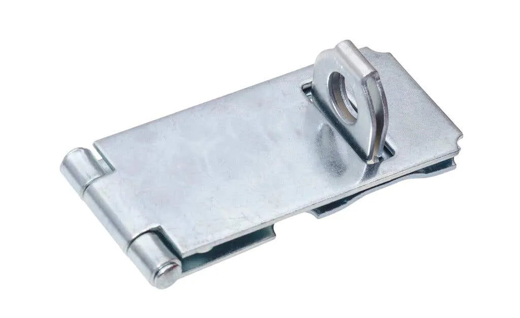 Trio Hasp & Staple Safety Zinc Plated 90mm