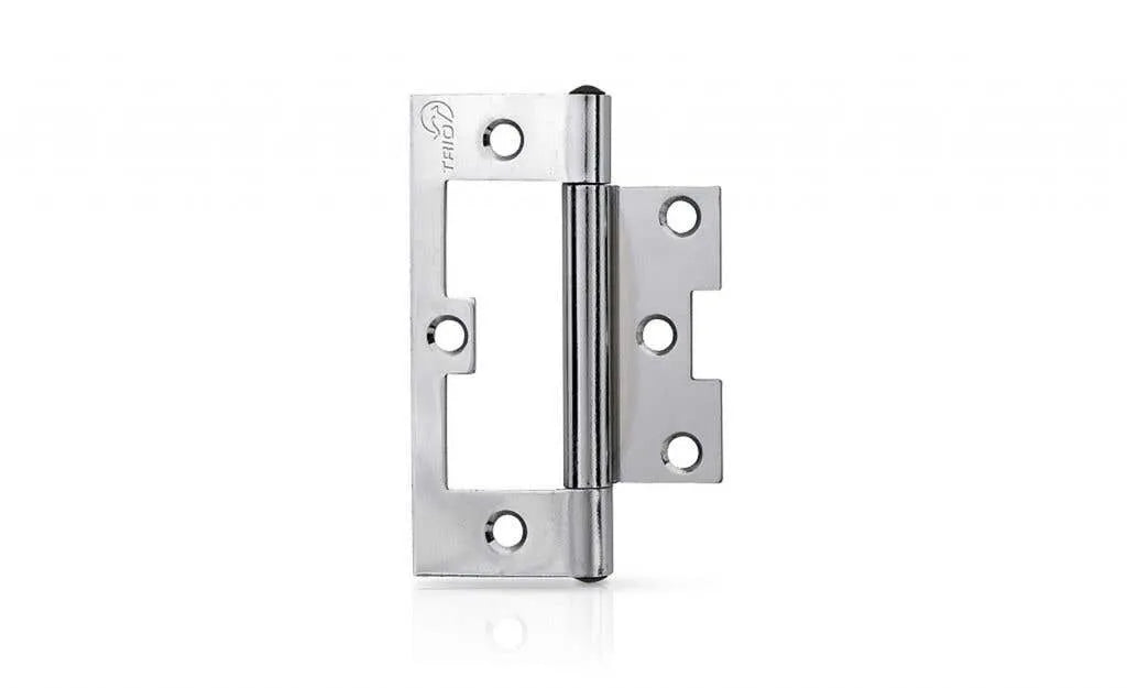 Trio Hirline Door Hinge Loose Pin Chrome Plated 100 x 65 x 2.0mm
