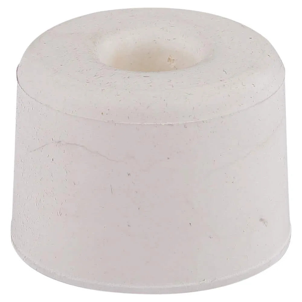 Trio Rubber Doorstop White 29mm