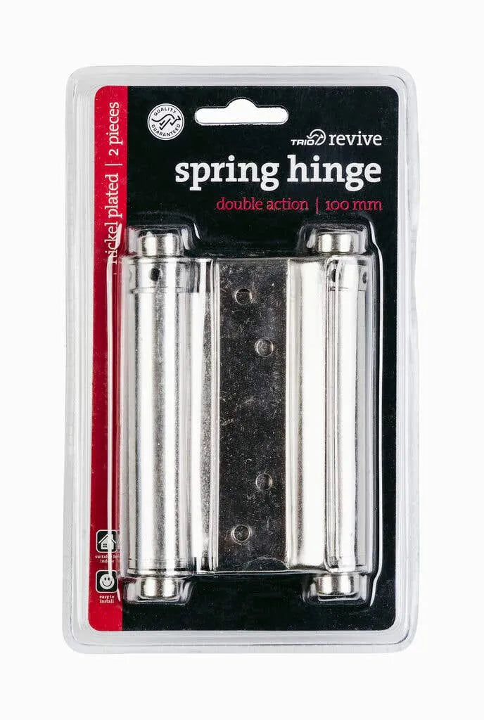 Trio Warlan Spring Hinge Nickel Plated 100mm - CD2