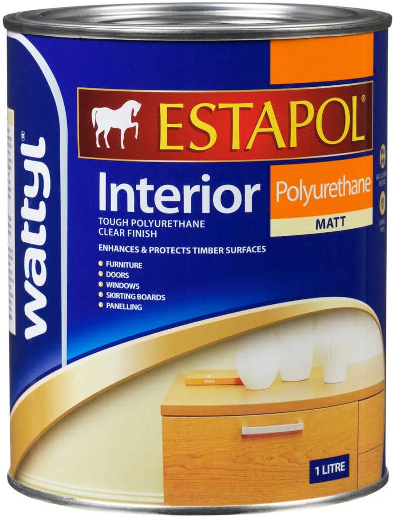 Wattyl Estapol Interior Polyurethane Matt 1L