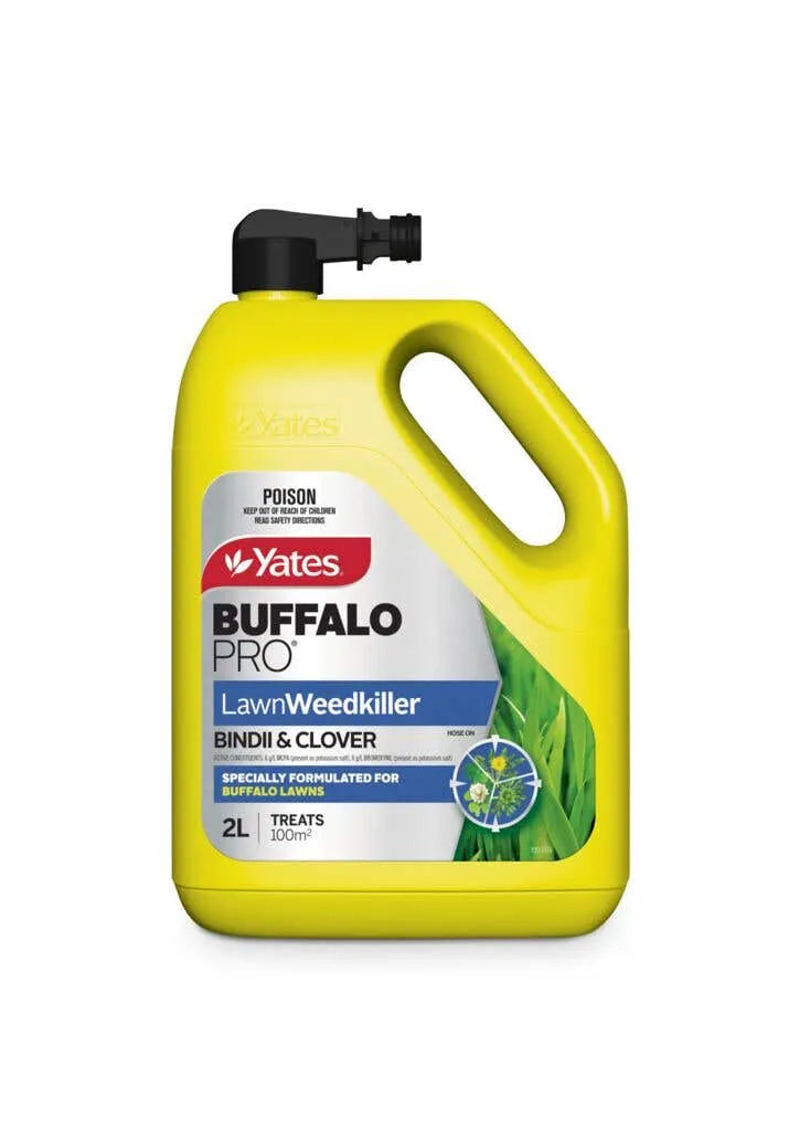 Yates Buffalo Pro Selective Bindii & Broadleaf Weed Killer Hose-On