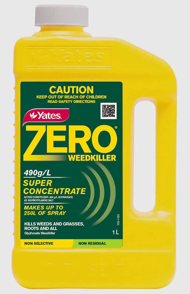 Yates Zero 490 Weed Killer Super Concentrate 1L