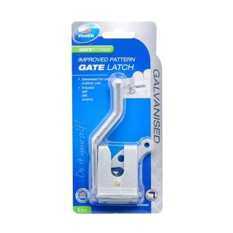 Zenith Improved Pattern Gate Latch Galv