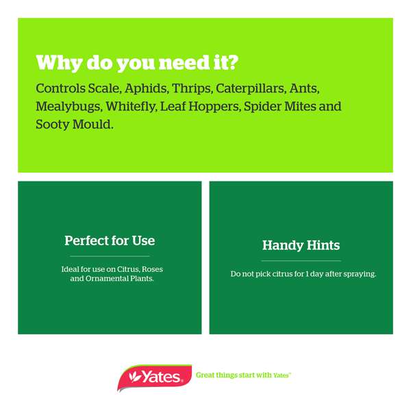 Yates 750ml Ready to Use Scale Gun Insect Pest Killer