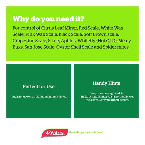 Yates Pest Oil Concentrate Insect Control Spray 500ml