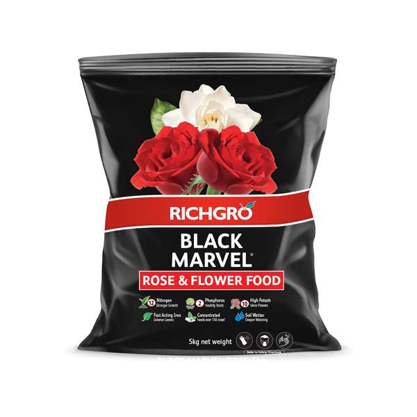 Richgro Black Marvel Rose & Flower Food 5kg