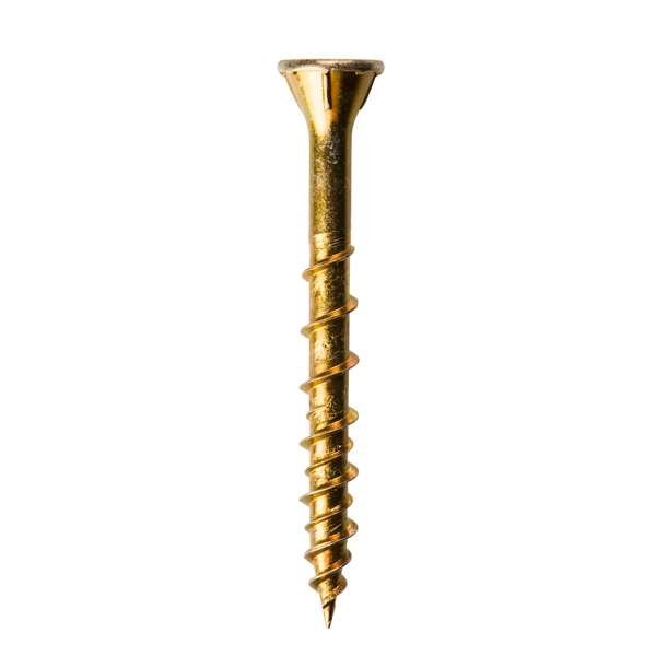 Simpson Strong-Tie 10G x 50mm Yellow Zinc Quik Drive WSV Subflooring Collated Screws - 2000 Pack
