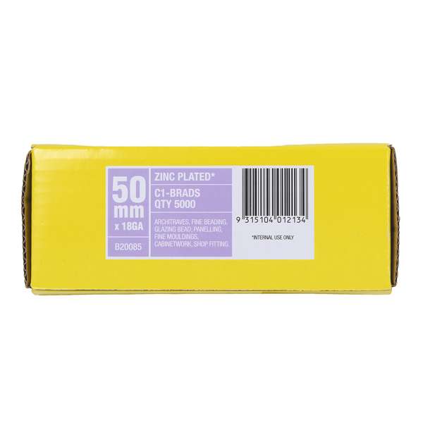 Paslode 50 x 1.2mm PNeumatic C1 Brad - 5000 Pack