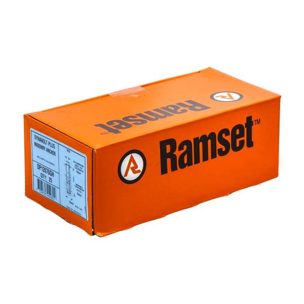 Ramset Anchor Dynabolt Plus Hex Head Galv 12 x 70mm