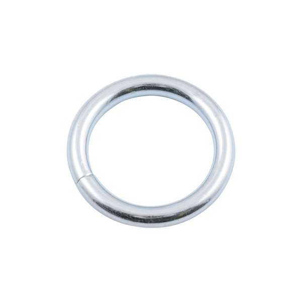 Zenith 34 x 6mm Zinc Plated Round Ring - 4 Pack