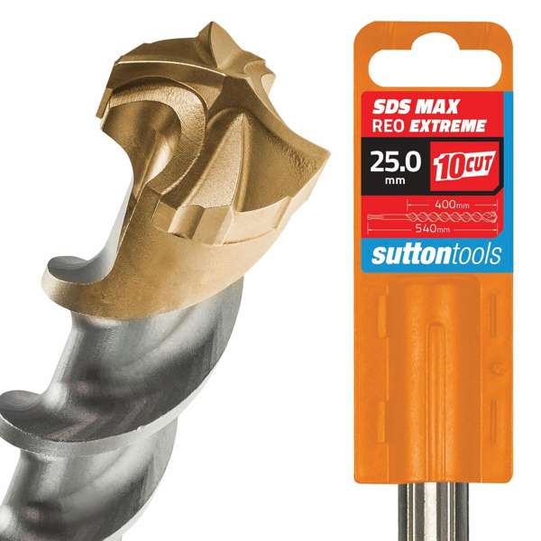 Sutton Tools SDS Max Extreme Masonry Drill Bit 25 x 540mm