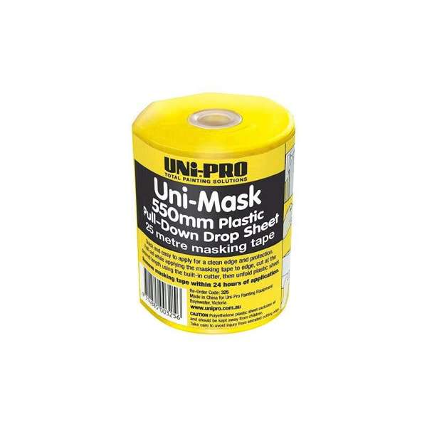 Uni-Pro Uni-Mask Pull Down Drop Sheet