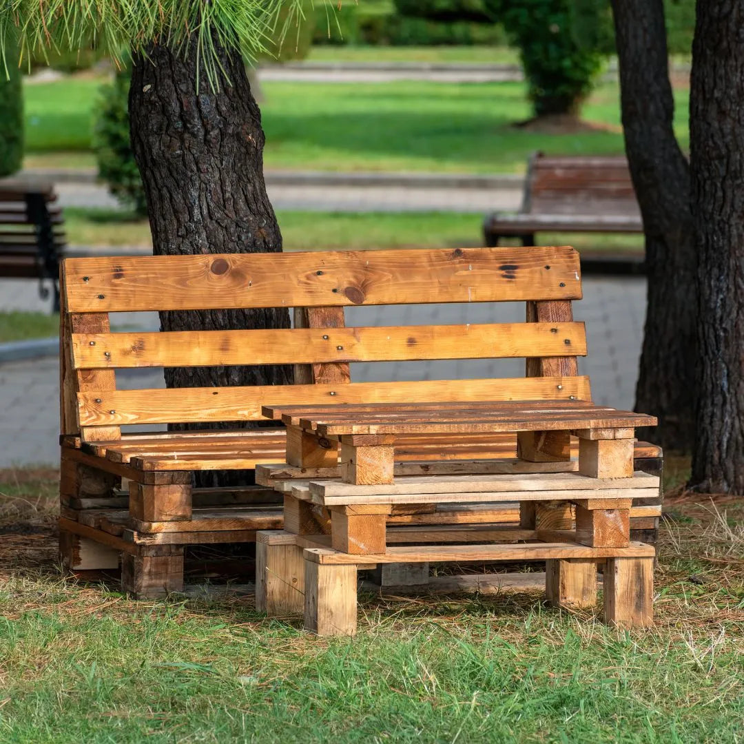 DIY Outdoor Furniture: Building a Wooden Pallet Sofa for Your Patio ...