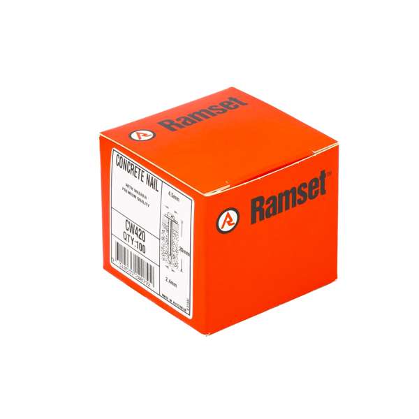 Ramset Nail Masonry Wash 2.4 x 20mm (100pk)