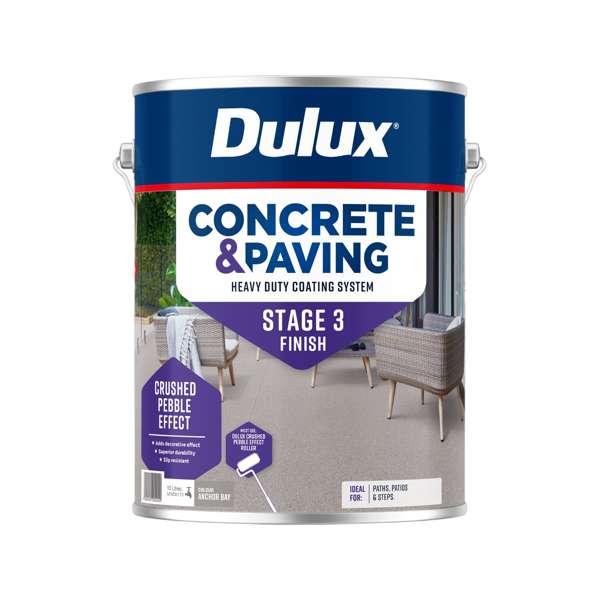 Dulux Concrete & Paving Crushed Pebble Effect Anchor Bay 10L