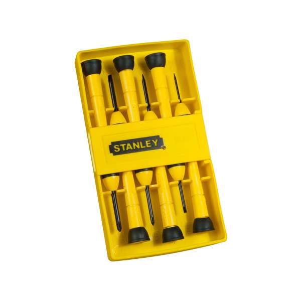 Stanley Precision Cushion Grip Screwdriver Set - 6 Piece