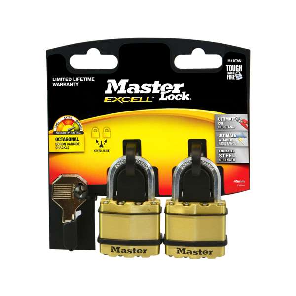 Master Lock Excell Padlock 45mm