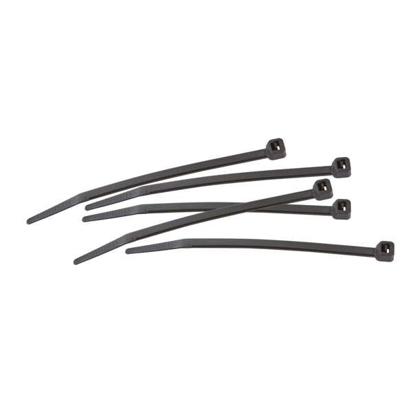 Crescent Cable Ties Black Heavy Duty 300 x 7.6mm - 100 Pack