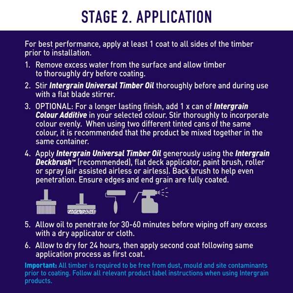 Intergrain Universal Timber Oil Clear