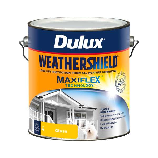 Dulux 4L Ultra Deep Gloss Weathershield Exterior Paint