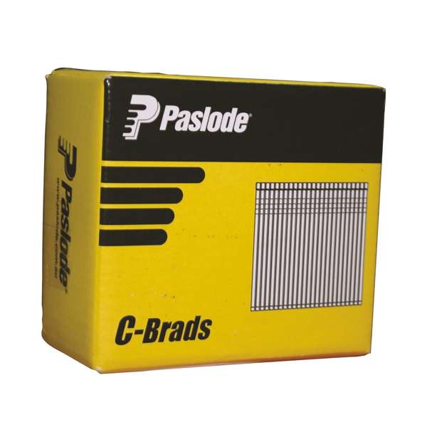 Paslode 50 x 1.6mm Pneumatic C Brads - 3000 Pack