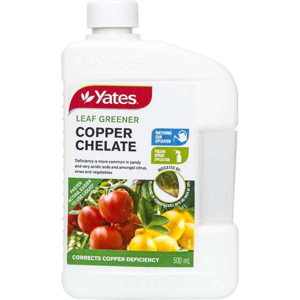 Yates Leaf Greener Copper Chelate Fertiliser 500mL