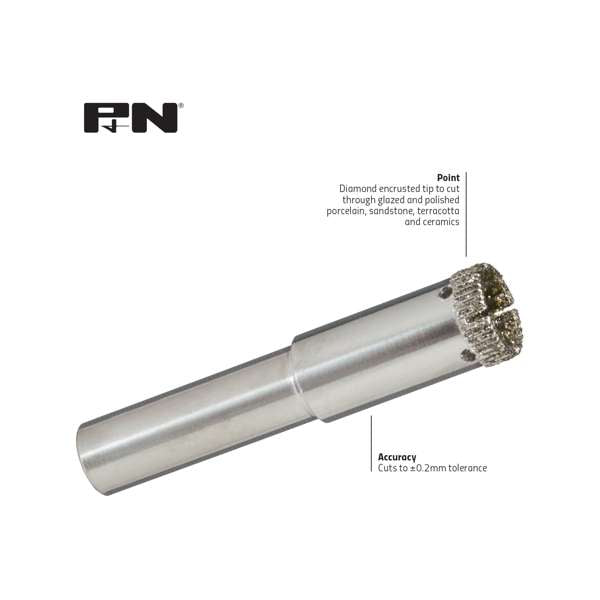 P&N 6mm Diamond Core Drill Bit