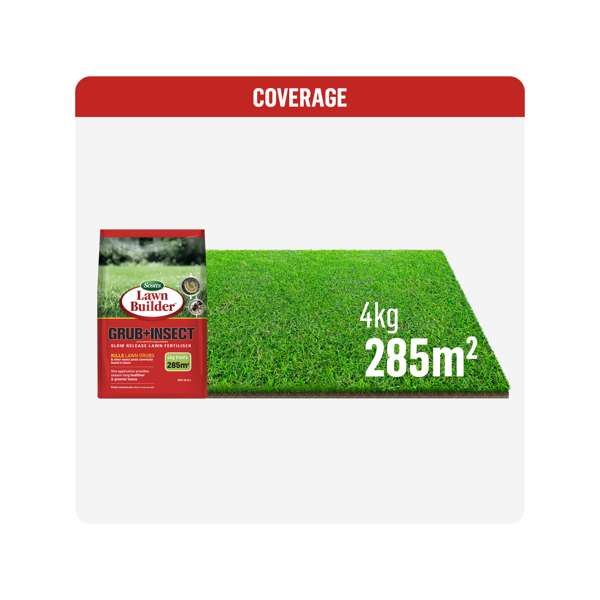 Scotts Lawn Builder Grub & Insect Lawn Fertiliser 4kg