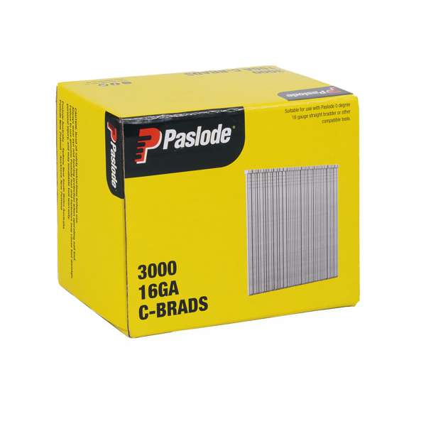 Paslode 65 x 1.6mm C65 Pneumatic Brad - 3000 Pack