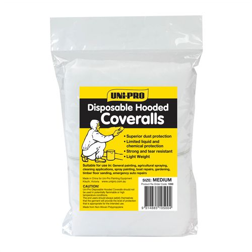WorkArma Disposable Coveralls Sms Type 4/5/6 White XL