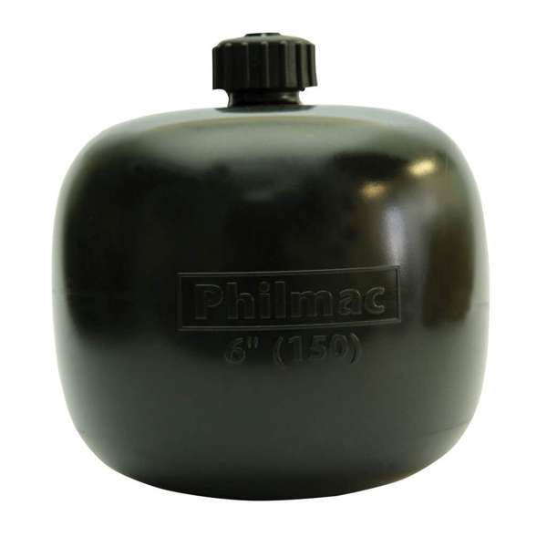 Philmac Cold Water Float Black 6"