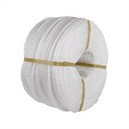 Rope Super Silver Poly Film White 8mm x 10m