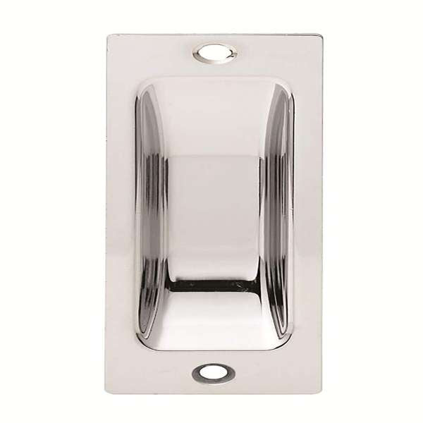 Lockwood Flush Pulls Zinc Alloy Satin Chrome