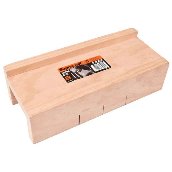 Supercraft Wooden Mitre Box 300 x 85mm