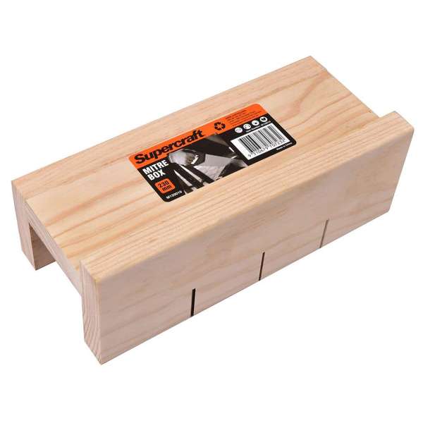 Supercraft Mitre Box Wood 230 x 75mm