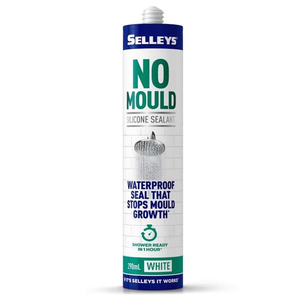 Selleys 290ml No Mould Resistant Silicone Sealant - White