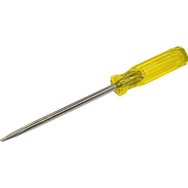 Stanley Slotted Tip Acetate Handle Flat Screwdriver 8 x 150mm