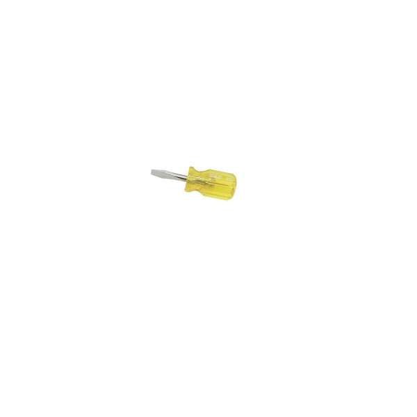 Stanley Stubby Acetate Handle Flat Screwdriver 6 x 38mm