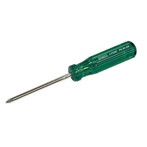 Stanley Acetate Handle Phillips Screwdriver No.0 x 60mm