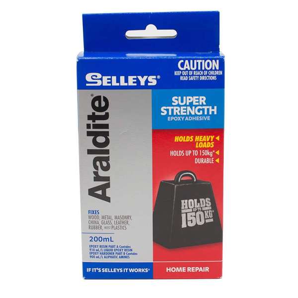 Selleys Araldite Super Strength Epoxy Glue 200ml