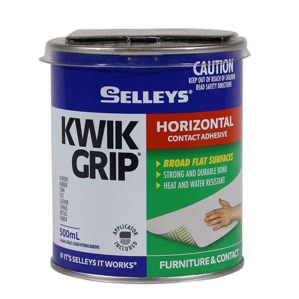 Selleys Kwik Grip Horizontal Contact Adhesive 500ml