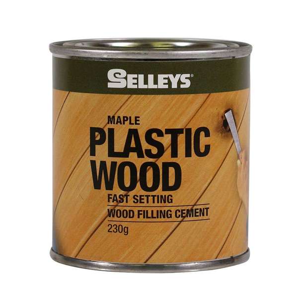 Selleys Maple Plastic Wood Filler Cement 230g