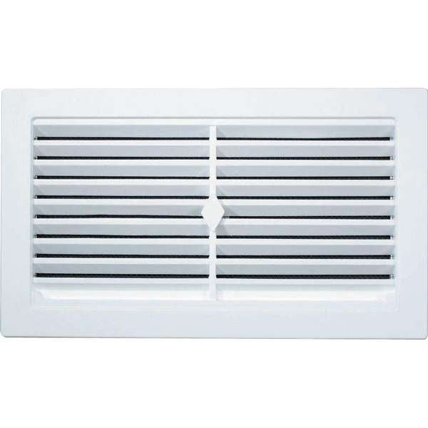 Haron Plastic Wall Vent White 245 x 145mm