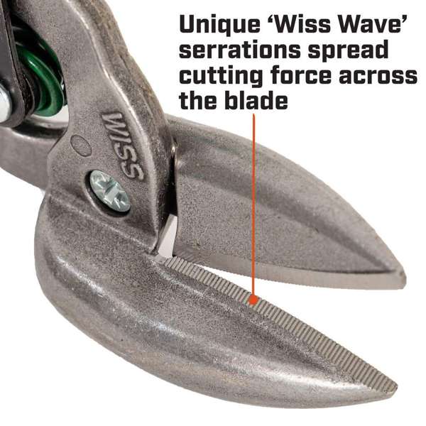 Crescent Wiss Metalmaster Aviation Snips Right Cut 248mm