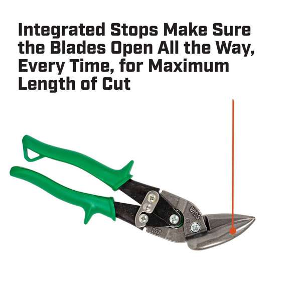 Crescent Wiss Metalmaster Aviation Snips Right Cut 248mm