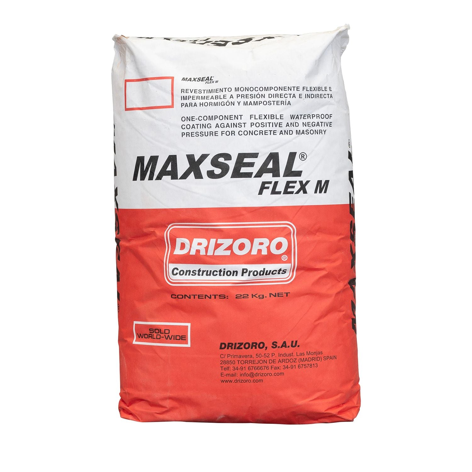 Maxseal Flex-M Grey 15Kg Pail Drizoro